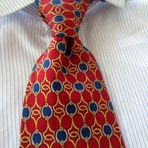 BROOK BROTHERS STUNNING SILK NECKTIE 61"